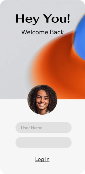 The GoYoga app showing a student's upcoming classes and progress